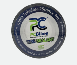 Cinta PC bikes Tubeless 25mmx9mm Asegura tus Rodadas