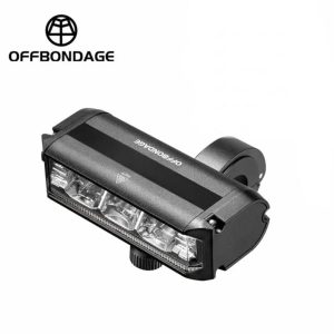 Luz delantera recargable para bicicleta